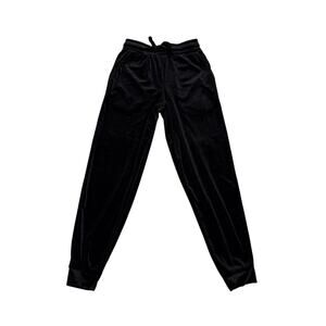 Chelsea & Violet Black Velvet Velour Joggers Size Youth Girl's Small (7/8)
